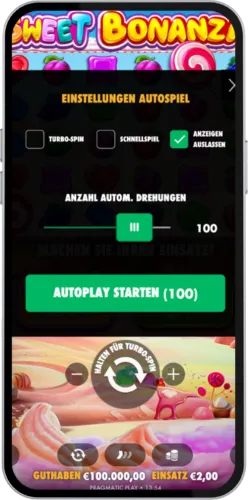 Großer Gewinn in Freispielen Sweet Bonanza