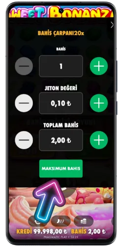 Einsatz bei Sweet Bonanza