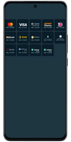 Betaalmethoden bij Fortunica casino