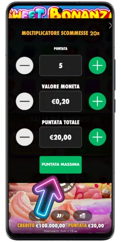 Puntata su Sweet Bonanza