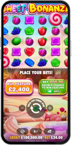 Free Spins Congratulations in Sweet Bonanza