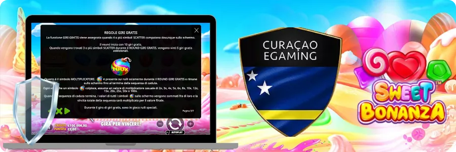 Sweet Bonanza è legale in Italia