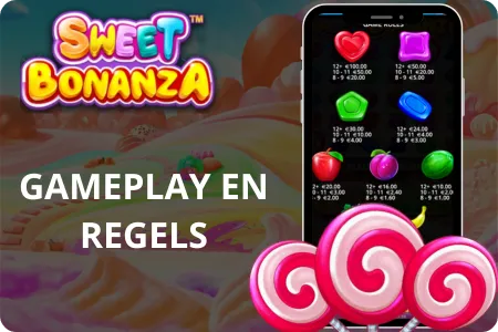 Gameplay en regels Sweet Bonanza 