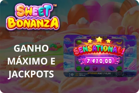 Ganho máximo e jackpots